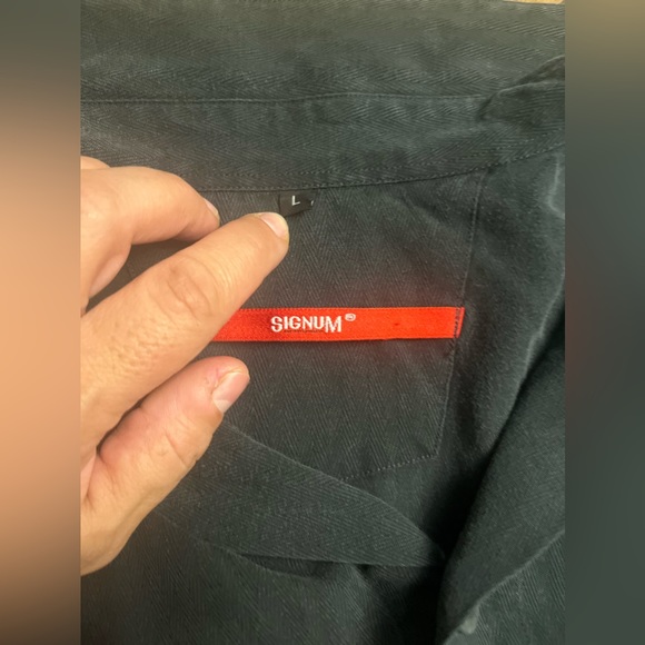 Signum Mens Shirt in Dark Gray!! - Picture 2 of 7